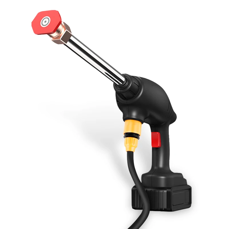 Portable Wireless Lithium Battery Electric Spray Washer Car Wash High Pressure Washing Water Gun