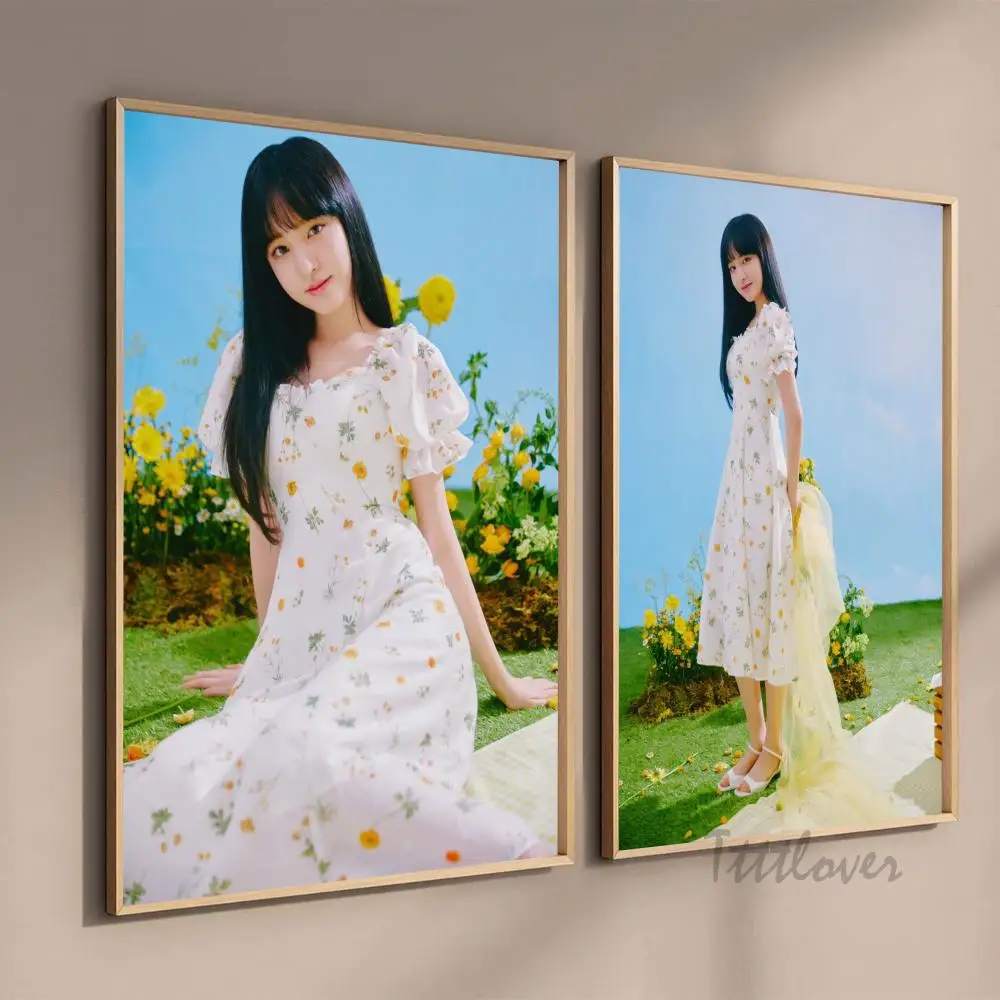 Kpop Korean Girl Group Ive Liz Poster Paper Print Home Living Room Bedroom Bar Restaurant Cafe Art Painting Decor