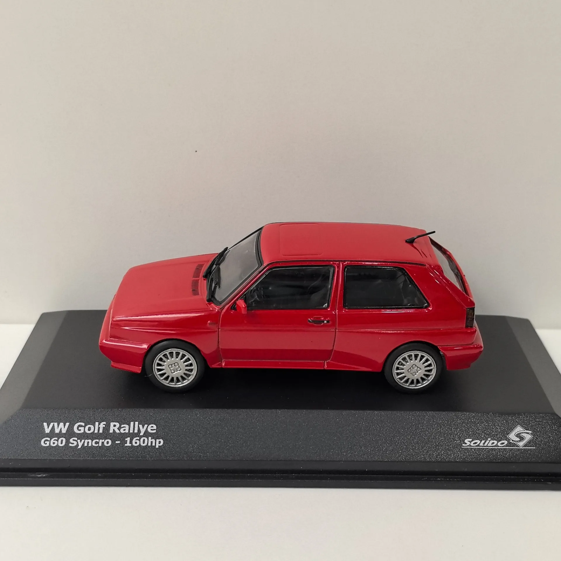دييكاست سوليدو 1/43 مقياس فولكس فاجن جولف رالي G60 VW جولف سبيكة سيارة نموذج تحصيل لعبة هدية تذكارية عرض حلية #2