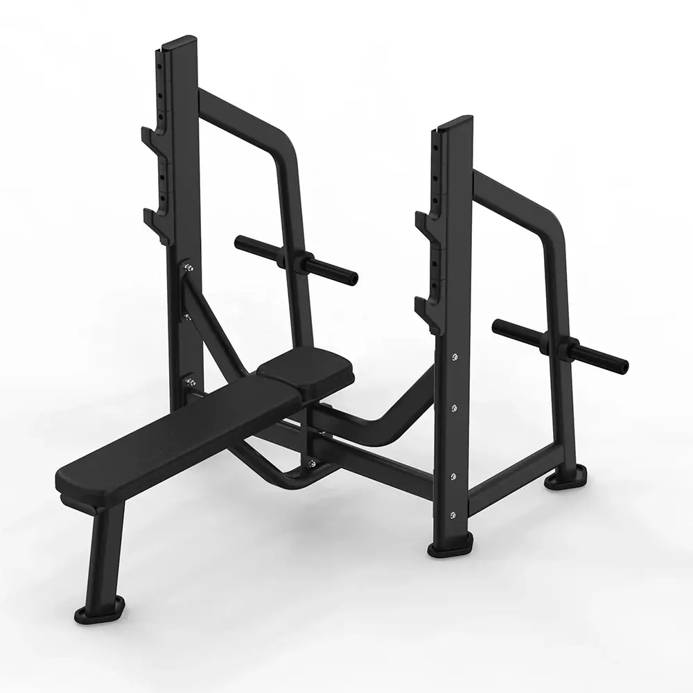 

Olympia Barbell Rack Plates Weight Storage Bench Rack Chest Press Body Building Fitness Equipment for Commercial Gym/Home Use