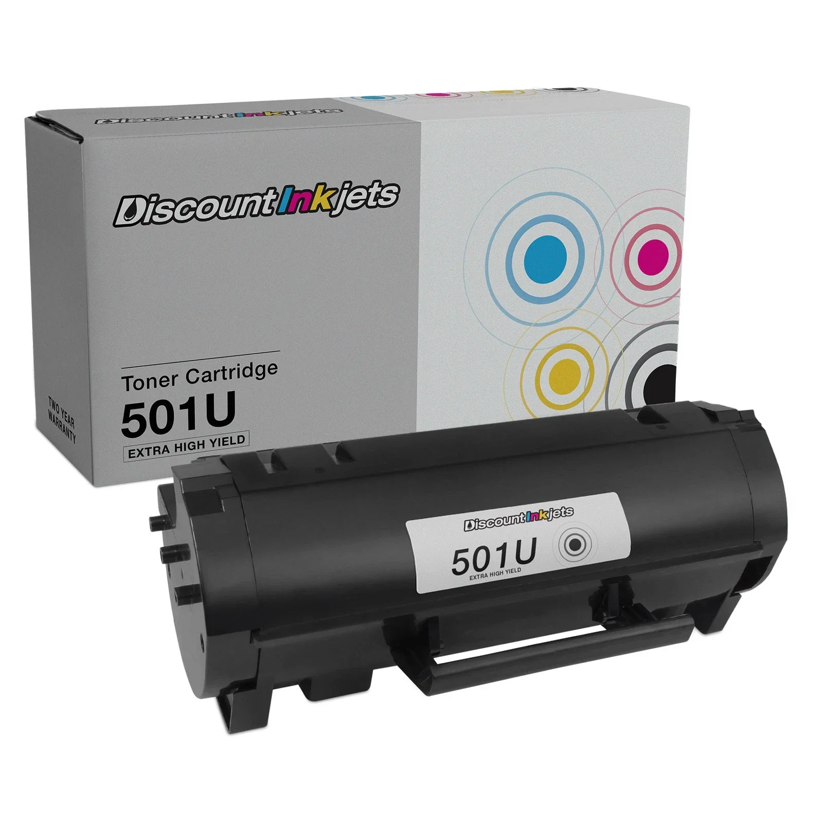 50F1U00 Toner for Lexmark 501U BLACK Ultra High Yield MS510 MS610 MS610de MS610d