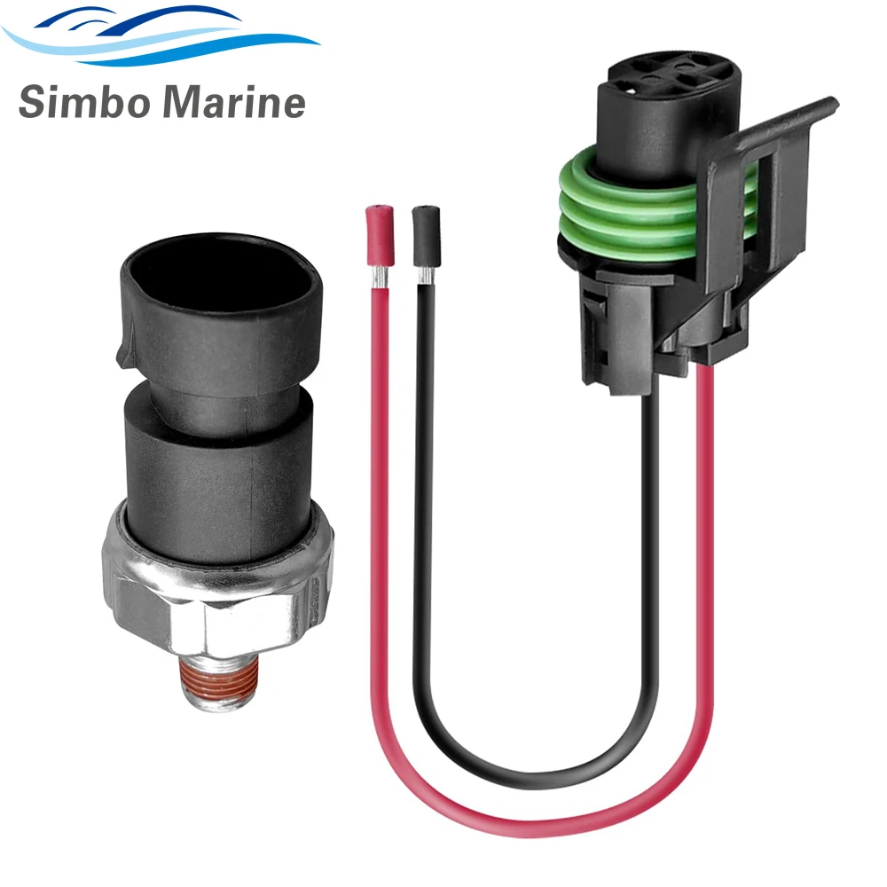 87-864252A01 Oil Pressure Fuel Pump Pressure Shut Sensor Switch For Mercruiser 4.3L 5.0L 5.7L 305 454 7.4L 8.2L 502 v8 Engines - view 4