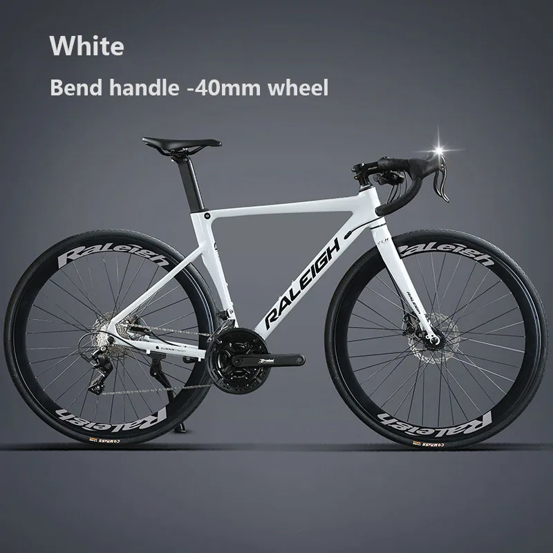 NONE Gravel Fahrrad Rennrad, Rennrad aus Aluminiumlegierung, Rennrad mit 40/60 mm Rad, Reisebike für Männer, Frauen, Erwachsene, Studenten 5