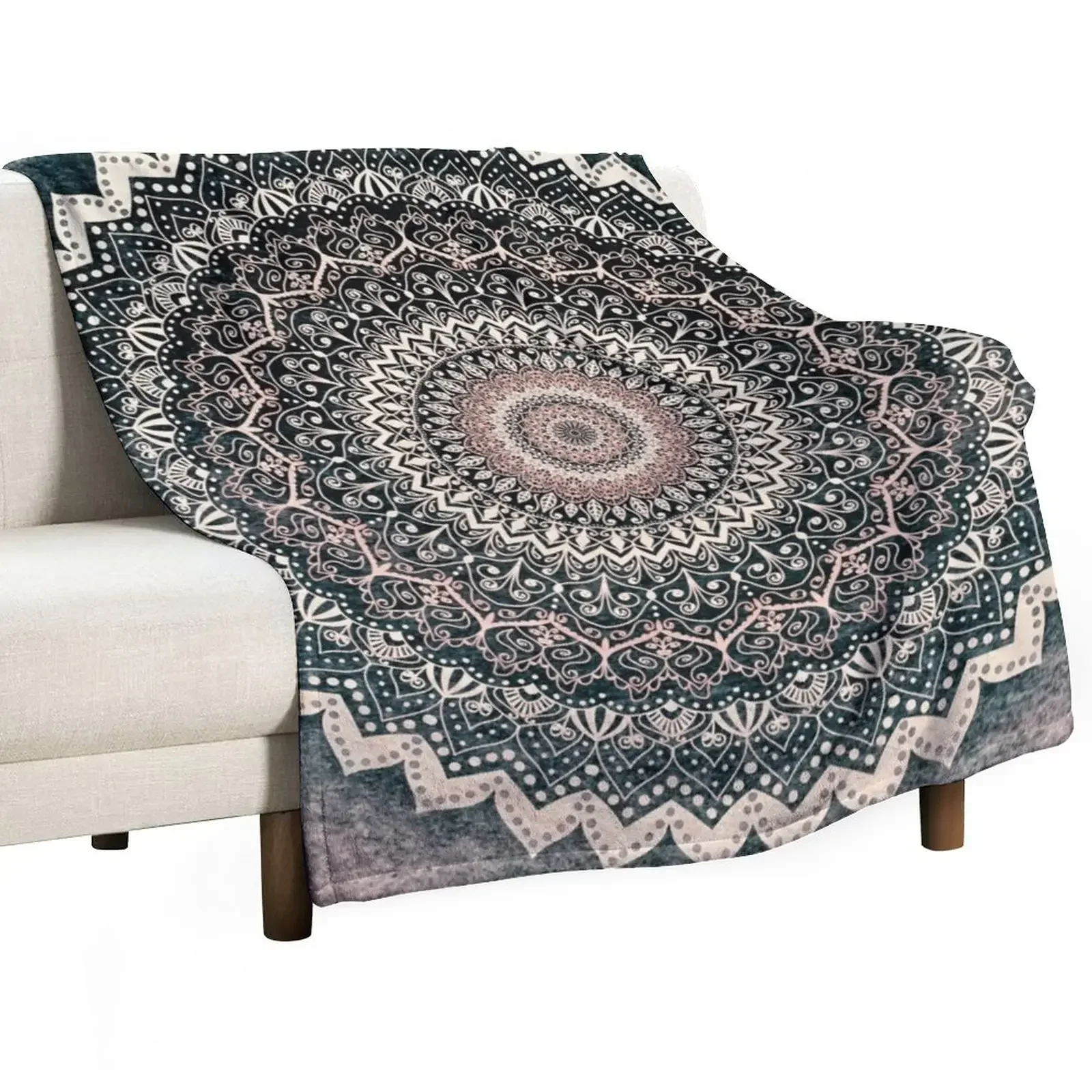 

WARM WINTER MANDALA Throw Blanket Sofa for sofa Polar Soft Plush Plaid Blankets