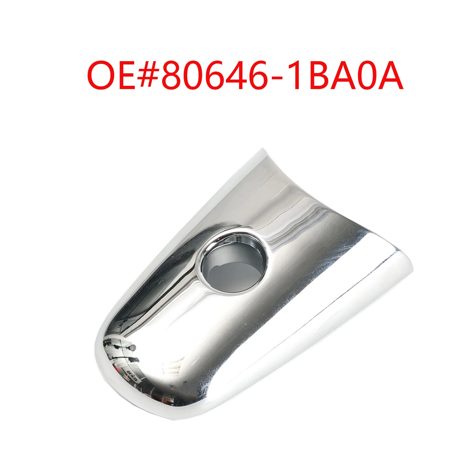 For Infiniti QX60 QX70 QX80 EX35 FX35 FX50 QX50 QX56 Front Left Door Handle Lock Key Hole Cap Chrome Car Accessories 80646-1BA0A