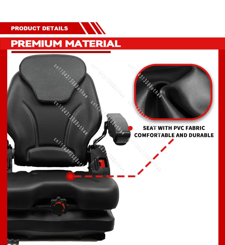 High-quality products—farm tractors and car seats set new conditions
