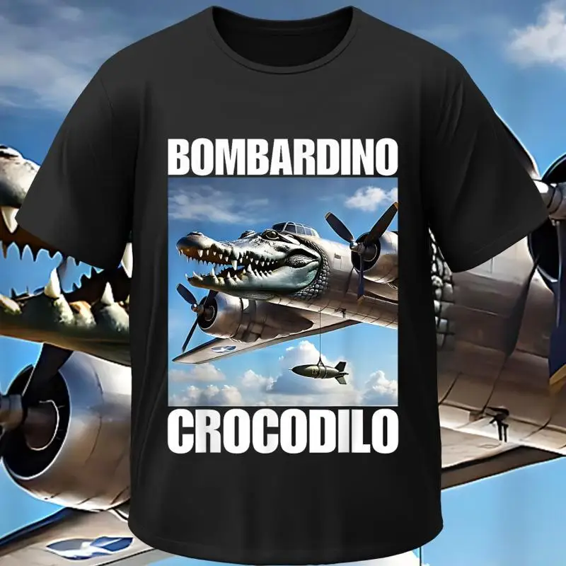 

Футболка Meme Bombardiro Crocodilo Italian Brainrot AI Memes 2