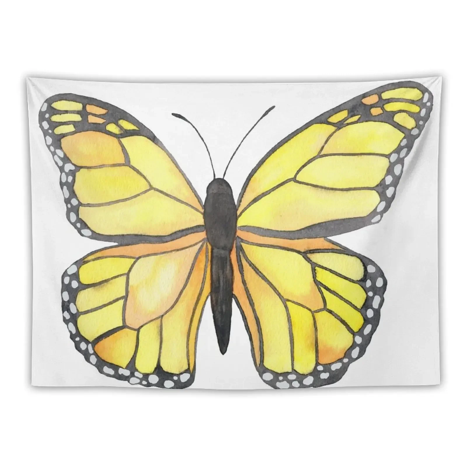 

Yellow Butterfly Tapestry Home And Comfort Decor Decorative Wall Tapestry