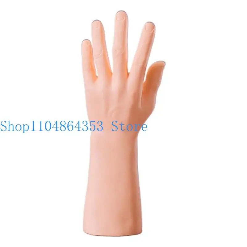 652F Male Mannequin Hand Jewelry Ring Gloves Display Stand for Home Decor
