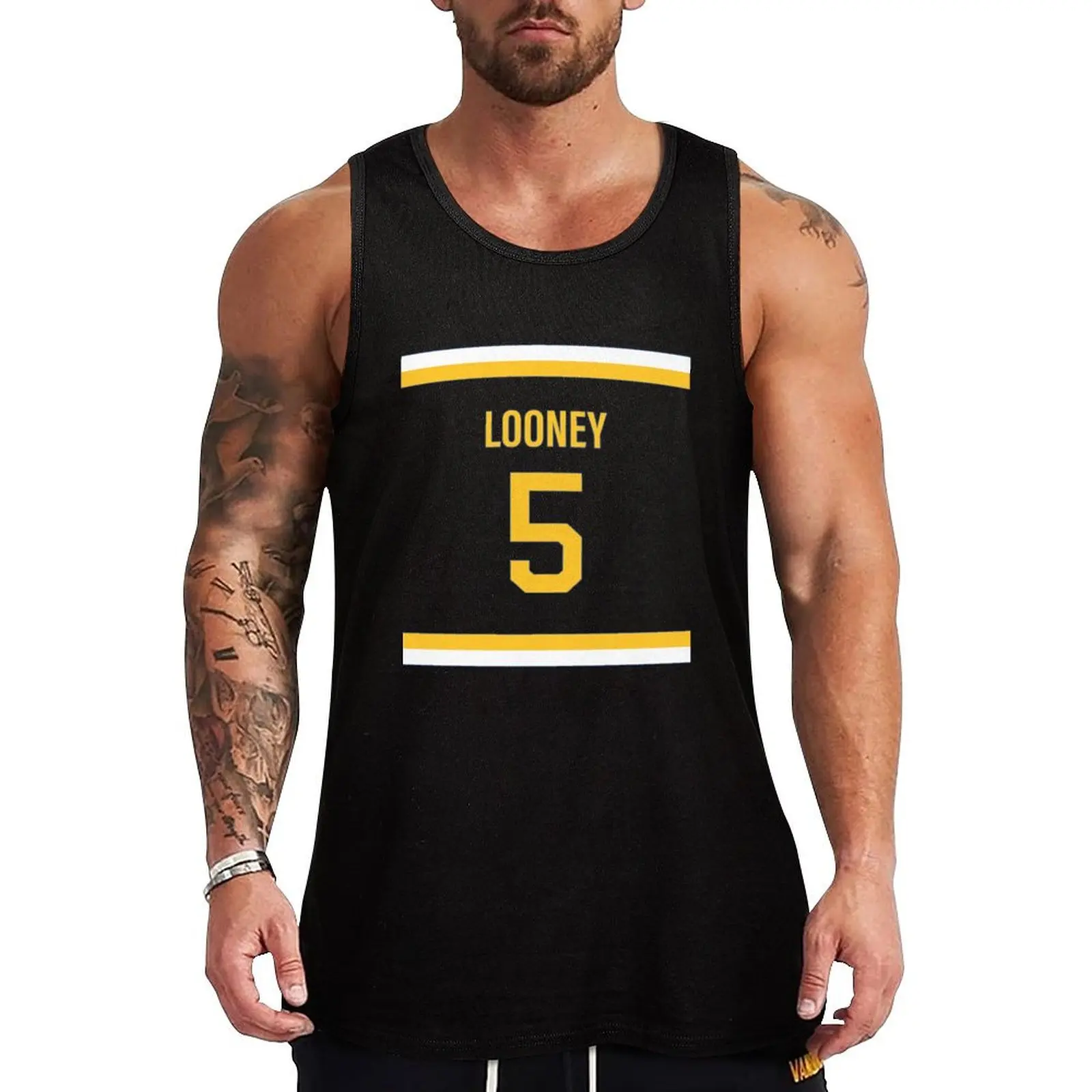 Kevon Looney Tank Top bodybuilding man t shirts Japanese t-shirt vest men