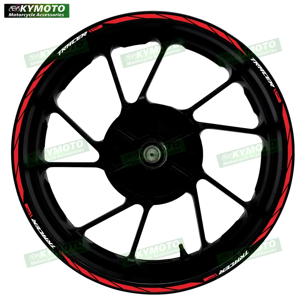

Stickers for YAMAHA TRACER700 motorcycle 17 inch front and rear cover scratch decal wheel modified waterproof reflective rims