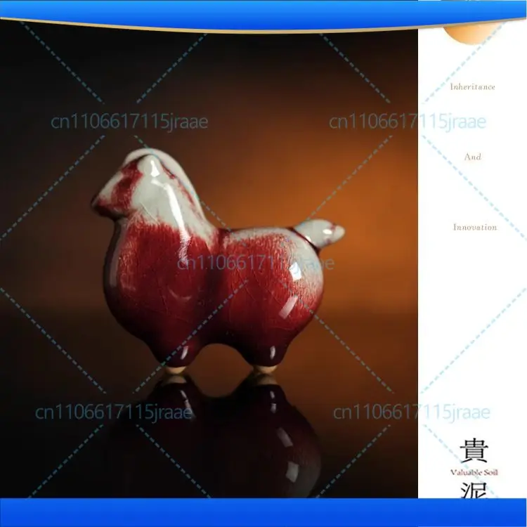 

Изменение печи Джунжун! Фарфоровый орнамент Сяо Тан Ма Джун