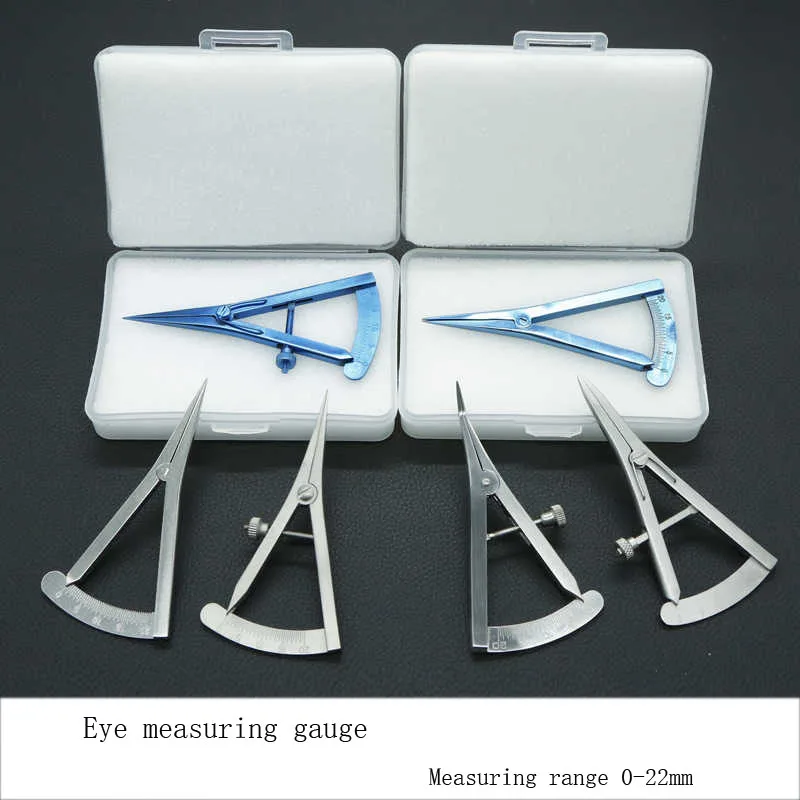 Eye measuring tape double eyelid eye gauge self-locking compass gauge buried wire double eyelid locator designer