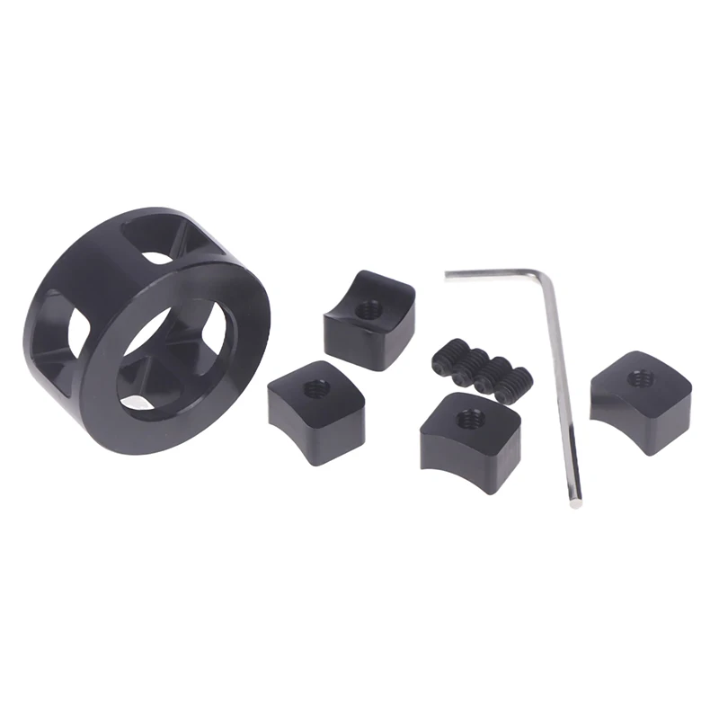 Anel de espinha de peixe resistente de 19 mm, acessório de caça para M4, Slr, HK416