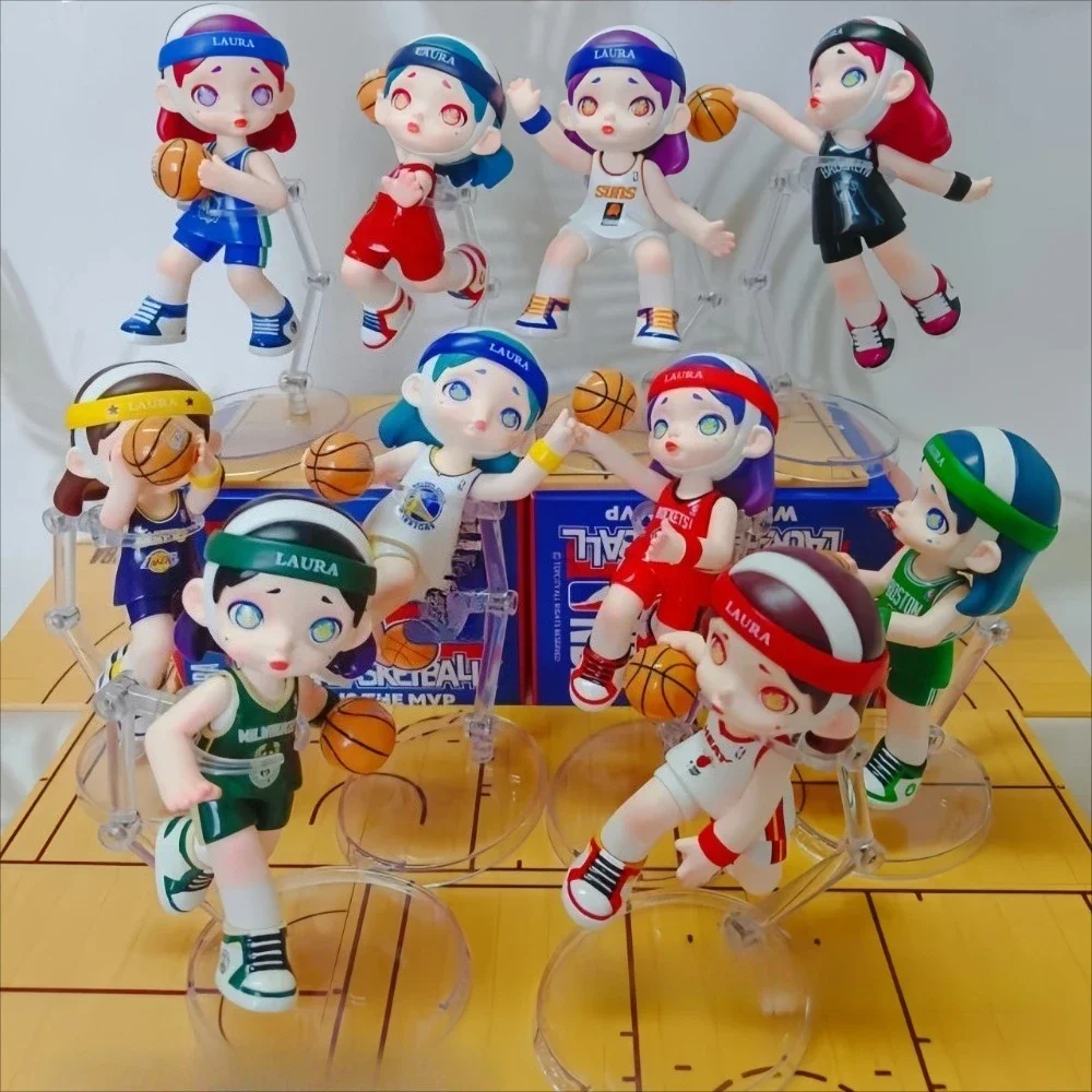 لورا Who Is The MVP Series صندوق أعمى شخصيات كرتونية صندوق أعمى Kawaii دمية لطيف حلية تحصيل نموذج مفاجأة الهدايا اللعب