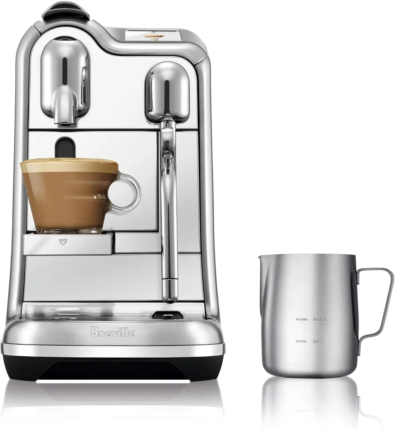 Nespresso the ® Pro Espresso Machine, BNE900BSS, Brushed Stainless Steel