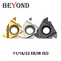 BEYOND 16ER 16IR 1.0ISO 2.0ISO 3.0ISO Thread Carbide Inserts 11ER 11IR 22ER 22IR CNC 3.5 5.0 6.0 ISO CNC Lathe Turning Tools