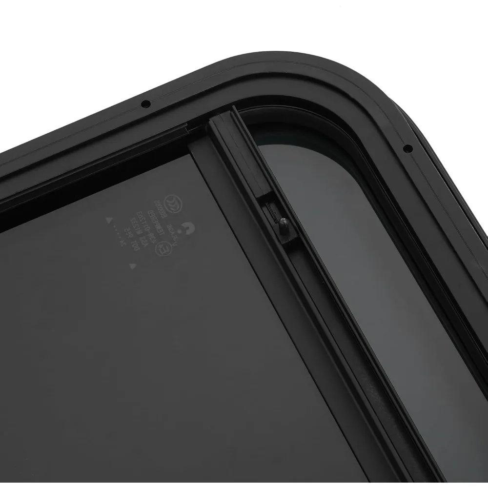 Jendela Geser Vertikal Aluminium dengan Kaca Tempered, Tahan Air dan Anti Bocor, Mudah Dipasang