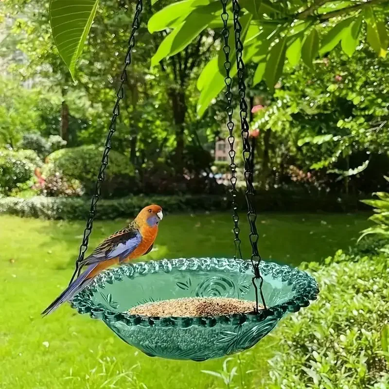 

Basin Parrot Cage Hanging Bathing Box Parrot Bath Supplies Bath Room Feeder Bird Baths Tub Bowl for Outdoor Patio Parrot