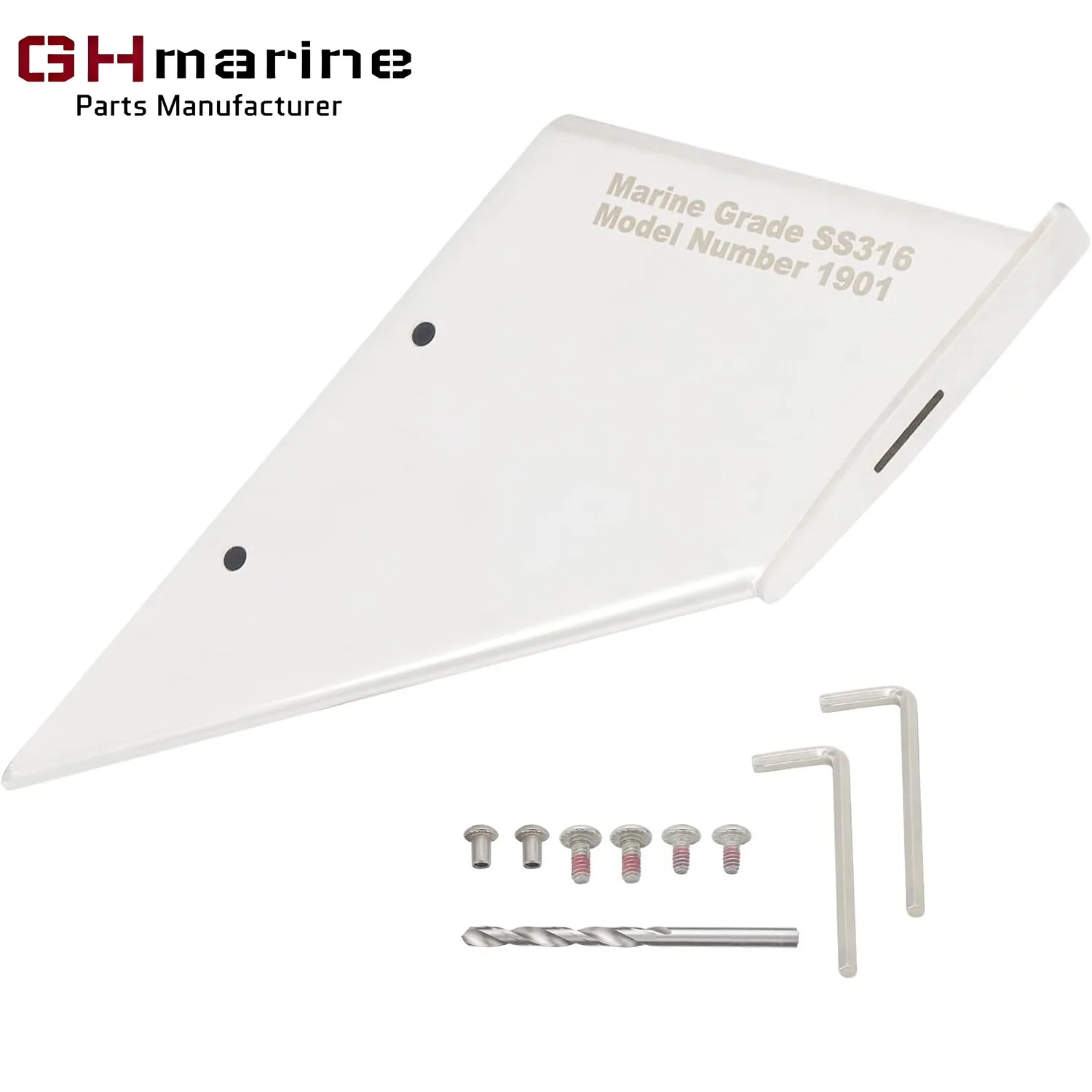 Skeg Guard 27031 Stainless Steel Skeg Cover Guard Protector Kits for Mercury MerCruiser Alpha one 1 Gen 2 1991-Up Outdrive