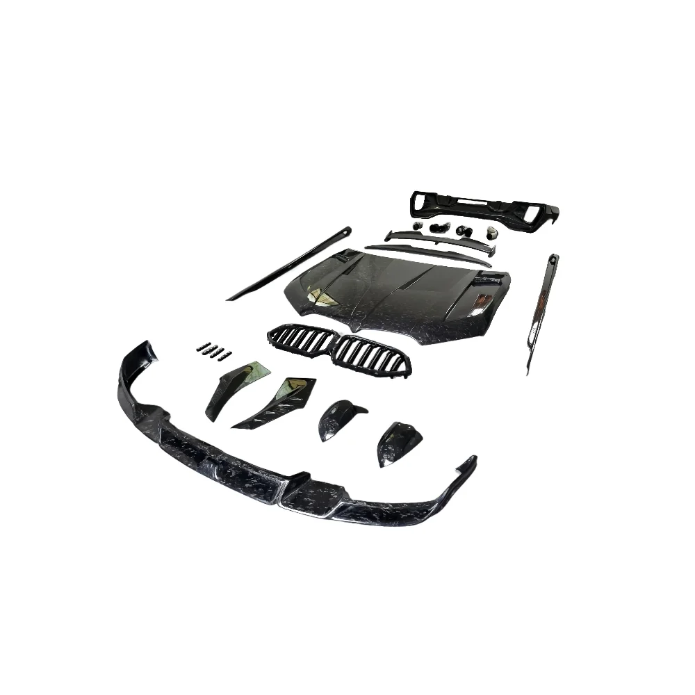 

For Modified BMW X6 G06 LD Style Forged Carbon Fiber Front Lip Side Skirt Rear Diffuser and Other Accessories,car accessories