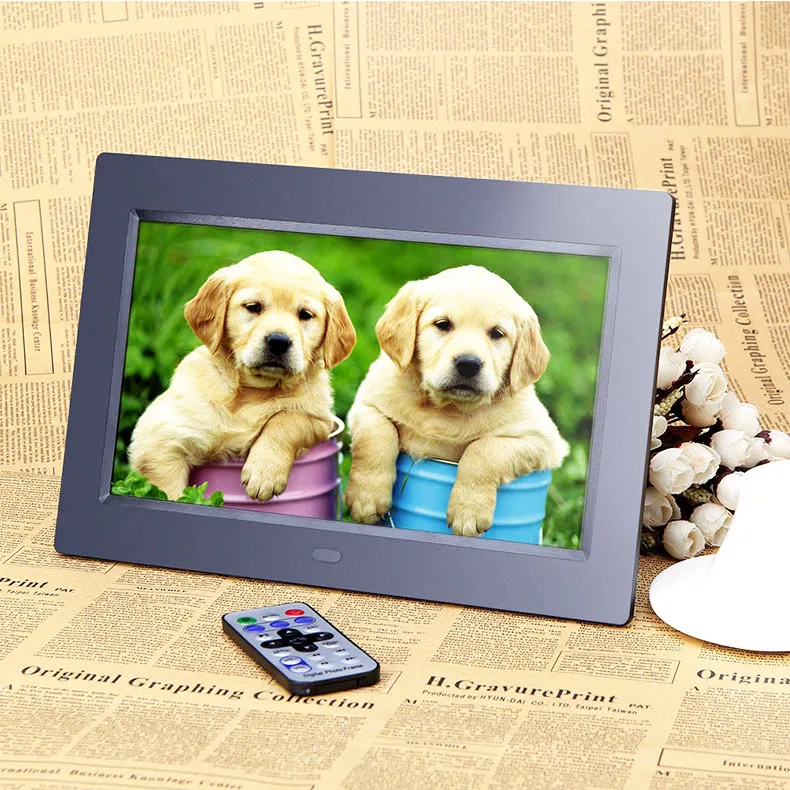 10 Inch HD Digital Photo Frame Brochure Electronic Picture Album Multilingual Video Advertising Machine Digital Photo Frame