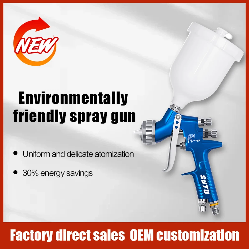 

SPI Pro SUTU автомобильный пистолет-распылитель краски, высококачественный инструмент для покрытия с воздушным питанием для профессионального прессования краски
