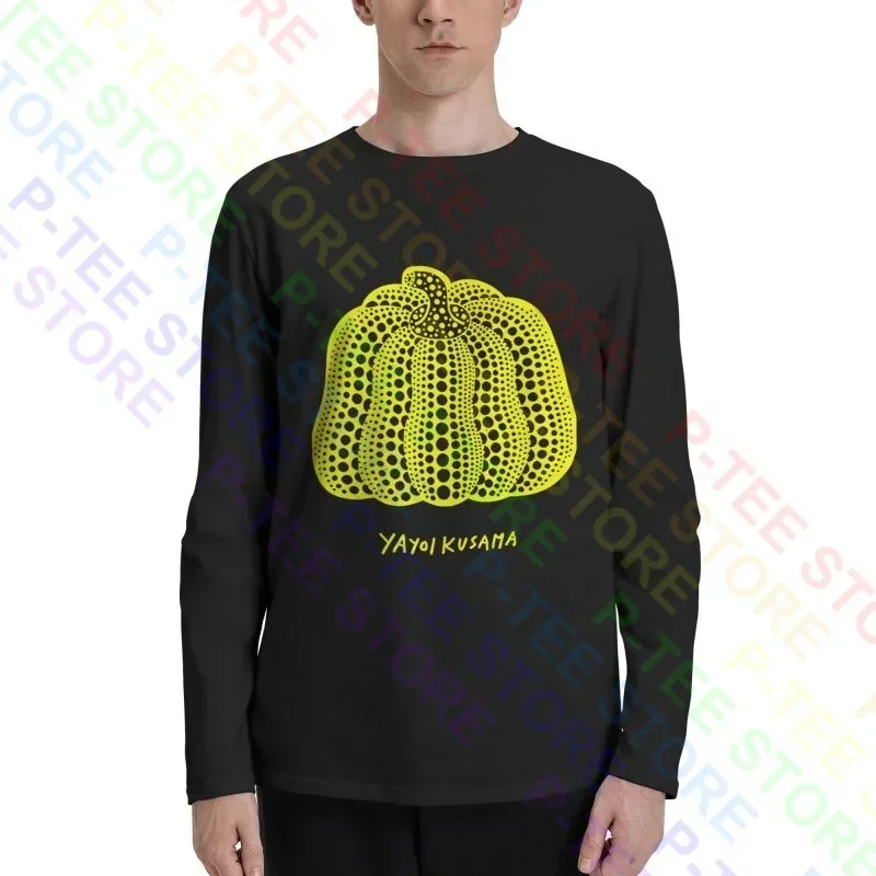 

Japanese Artist Yayoi Kusama Pumpkin Infinity Mirrors Long Sleeve T-Shirts T-shirt Tee Gift Unique
