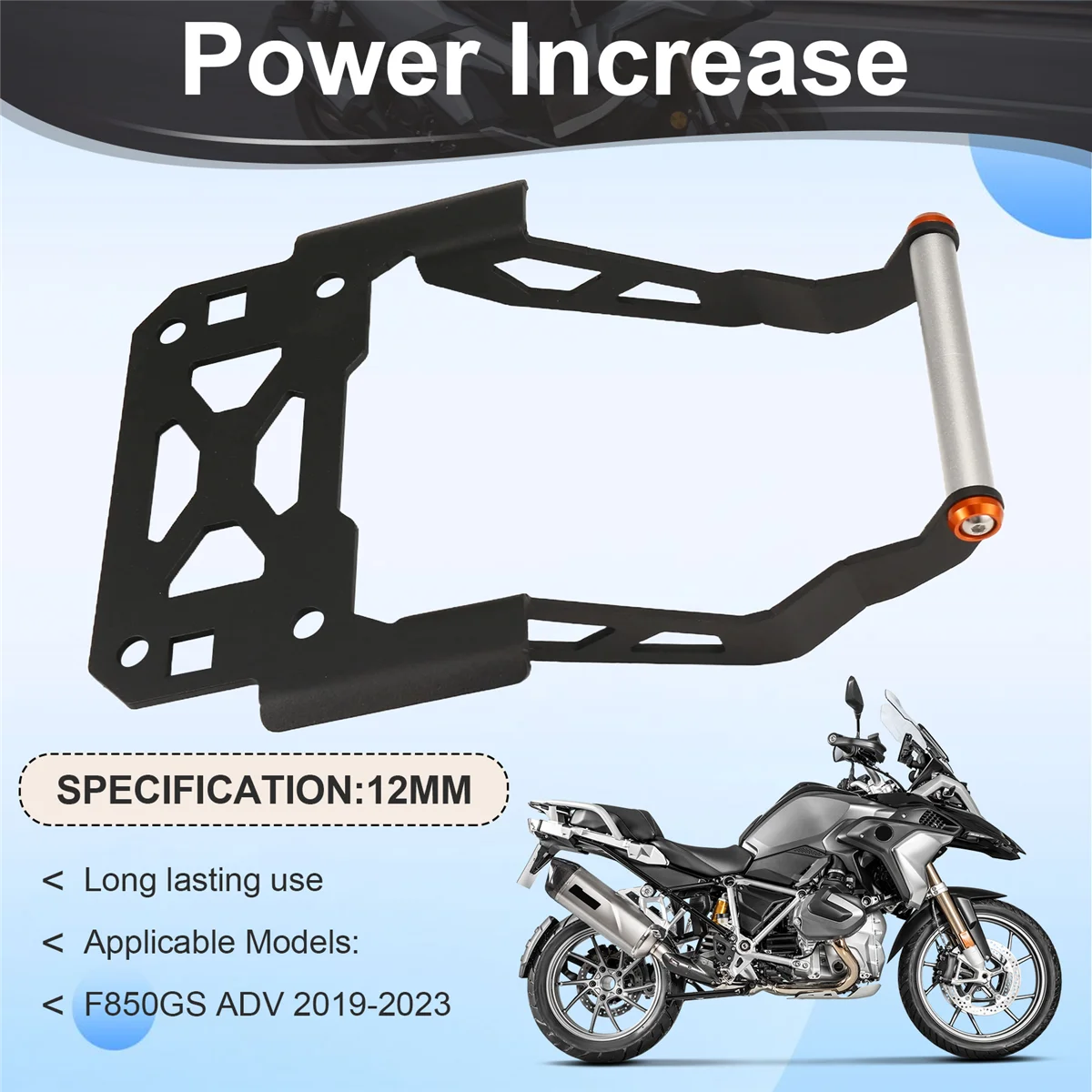 

Best-Selling Motorcycle Windshield Stand Holder for F850GS F850 ADV 12MM