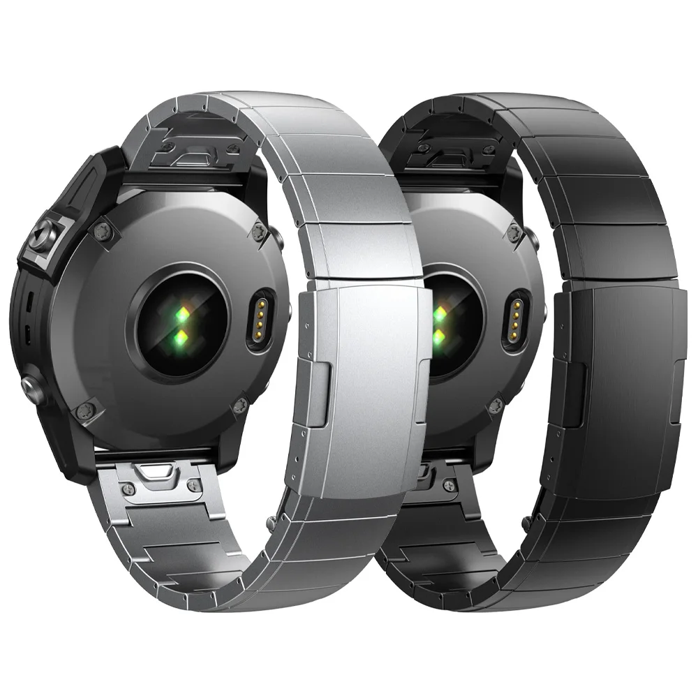 

Wacth Band For Garmin Forerunner 965 955 Instinct 2X Approach S70 S62 S60 Titanium Wrist Strap Quick fit 22mm 26mm Bracelet Belt