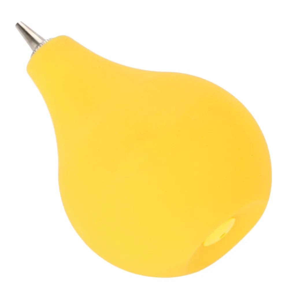 Reusable Rubber Material Dust Blower Mini Size Ball Shape Air Blower Pump Yellow/Blue Color Dust Cleaner Watch Cleaning