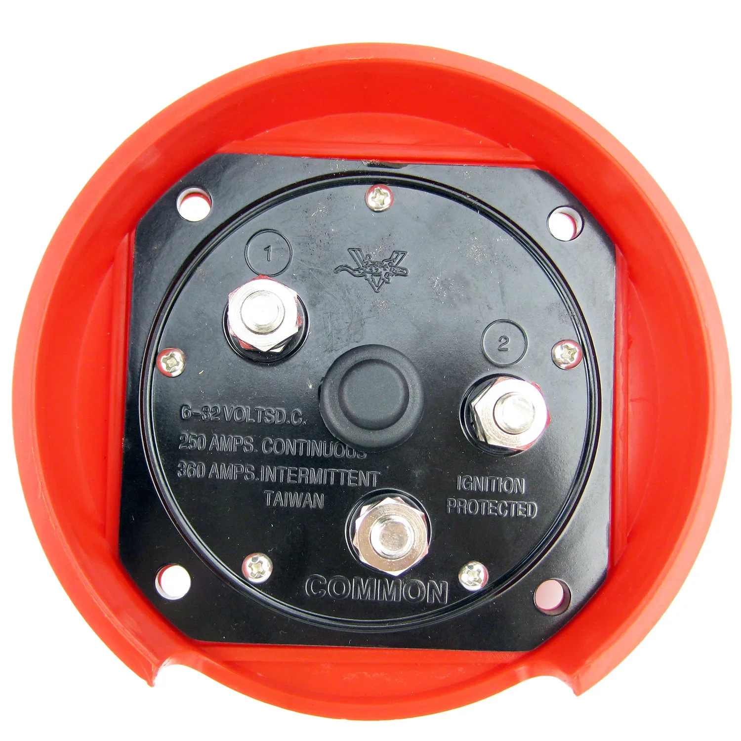 Marine Dual Battery Selector Switch Safety Shut Off Disconnect Switch With Lock