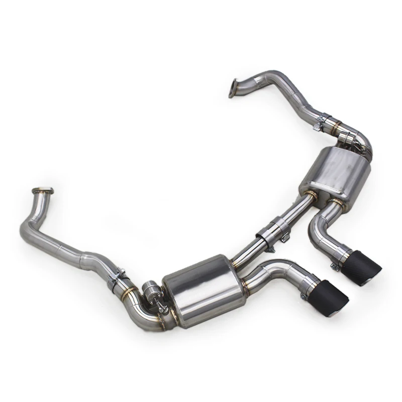 

BK Vacuum Valve Exhaust Pipes for PORSCHE 981 Cayman/Boxster 2.7/3.4 2012-2015 Stainless Steel Catback Muffler