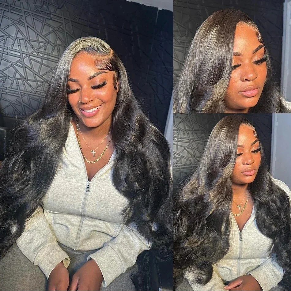 360 Lace Frontal Wigs Pre Plucked 200% Density Brazilian Virgin Hair Full Lace Human Hair Wigs Lace Frontal Human Hair Wigs For Women Natural Color