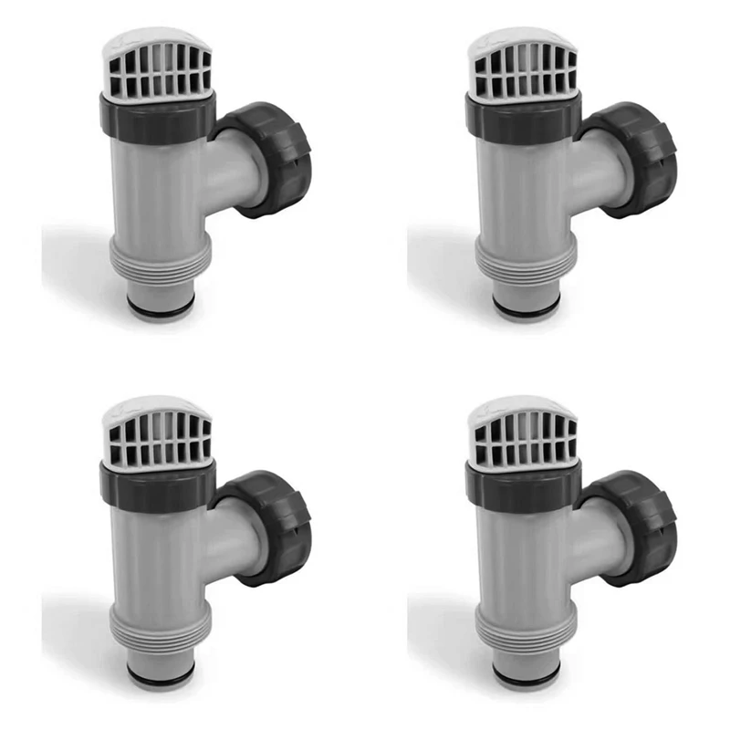 

4X Plunger Valve For Intex Pool Parts, On/Off Plunger Valve Replacement Parts For Above Ground Pool Filter Pump