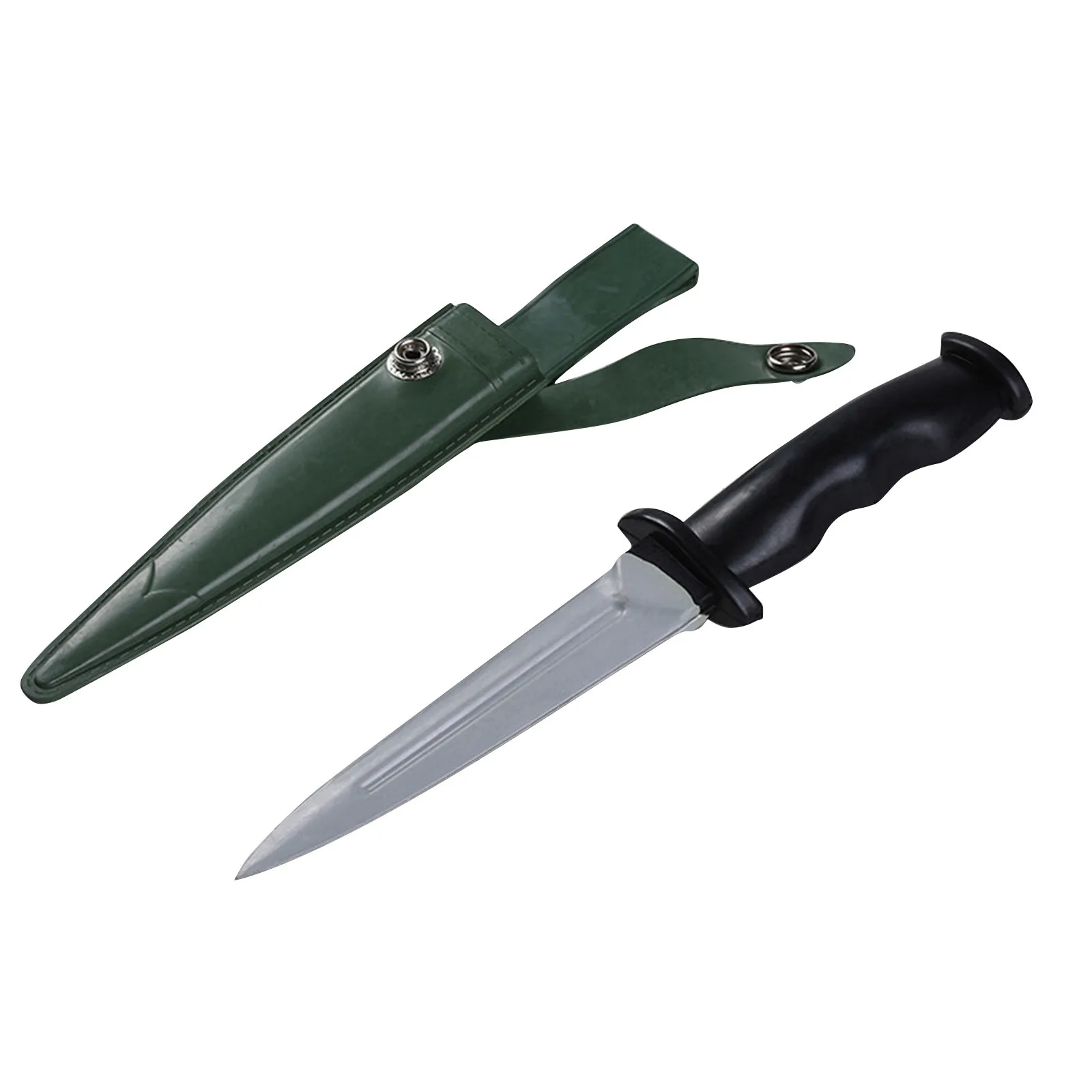 Trick Dagger Fake Knife Rubber Tongue Retractable Blade Fun Joke Prank Halloween Prop April Fools \' Day Party Performance Toys