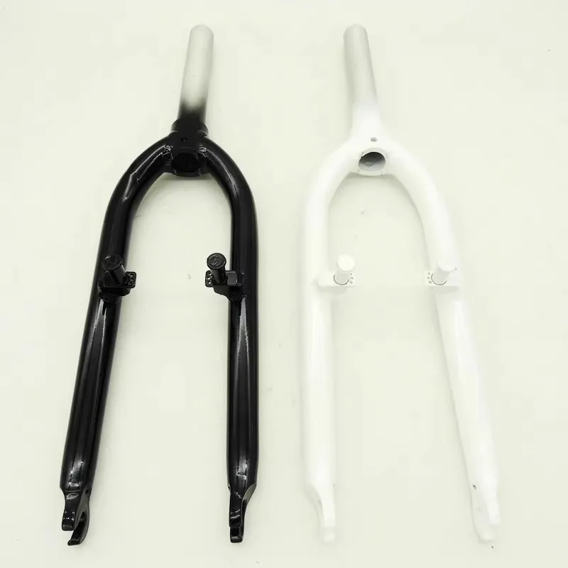 

20-inch Folding Bicycle Aluminum Alloy V-Brake Front Fork 28.6*170Mm Toothless Straight Tube V-Brake Front Fork