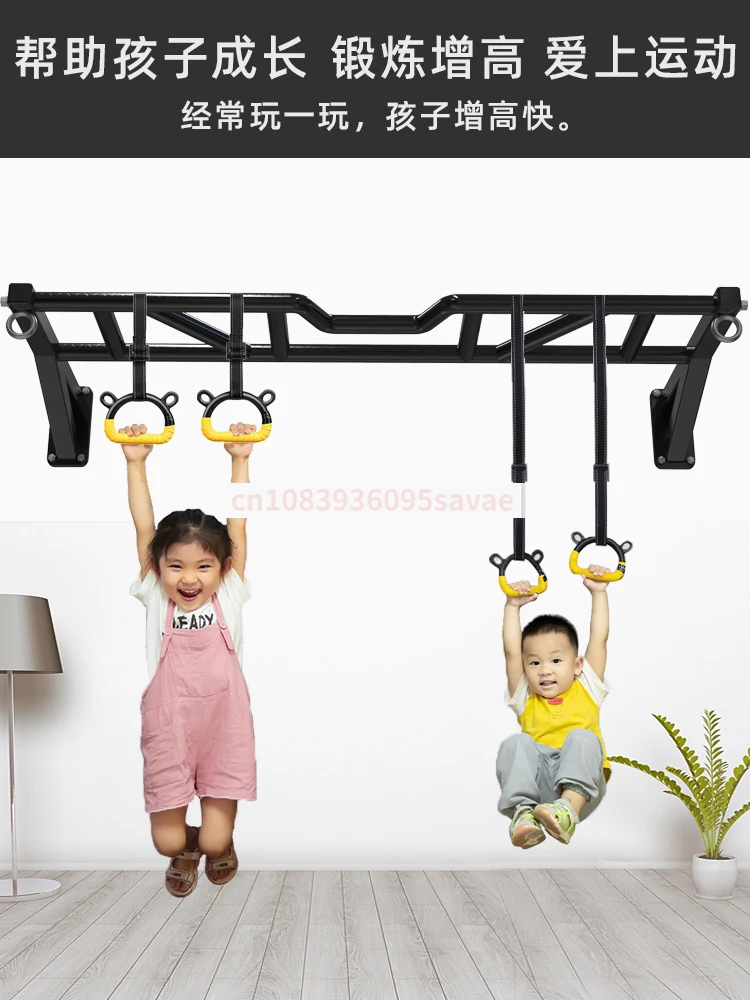 Door Horizontal Bar on the Wall Pull-up Device Climbing Frame Multi-Handle Indoor Adult and Children Single Pole