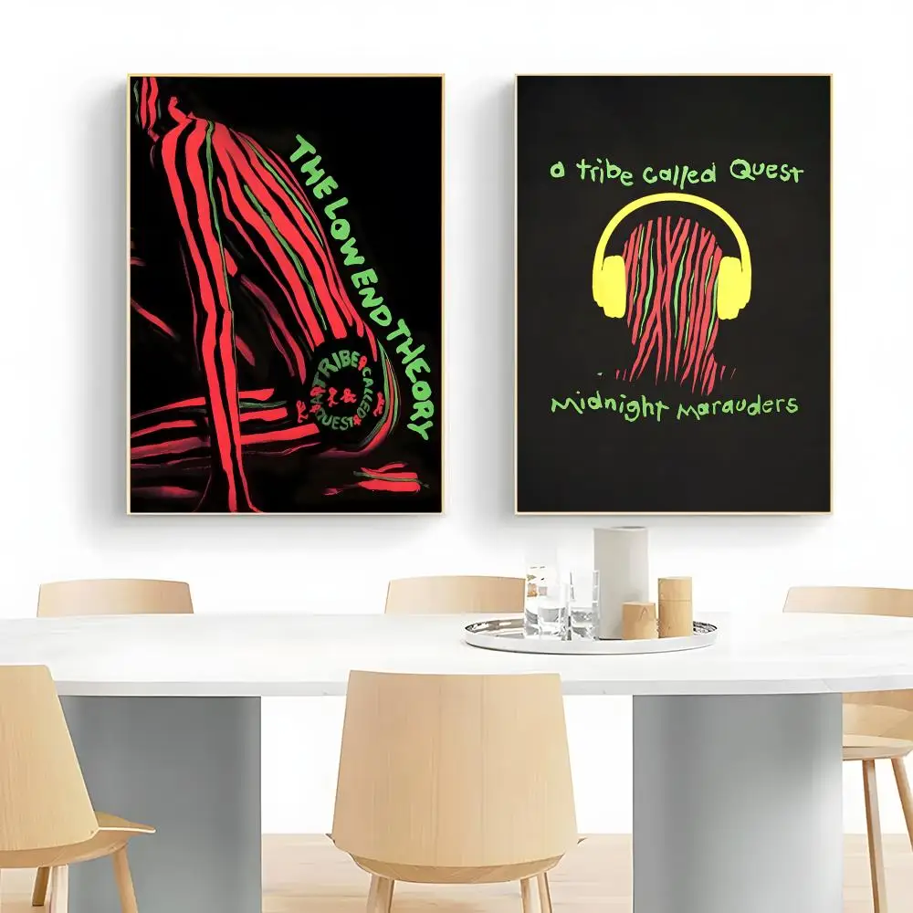 Classic Hip Hop Band A-A Tribe Called Quest Poster Wall Art Print Decorative Mural Home Decor Gift Unframed