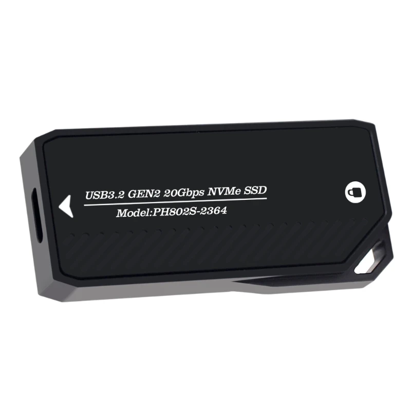 빠르고 안전한 파일 관리를 위한 안정적인 NVMe M.2 SSD 케이스 20Gbps 속도