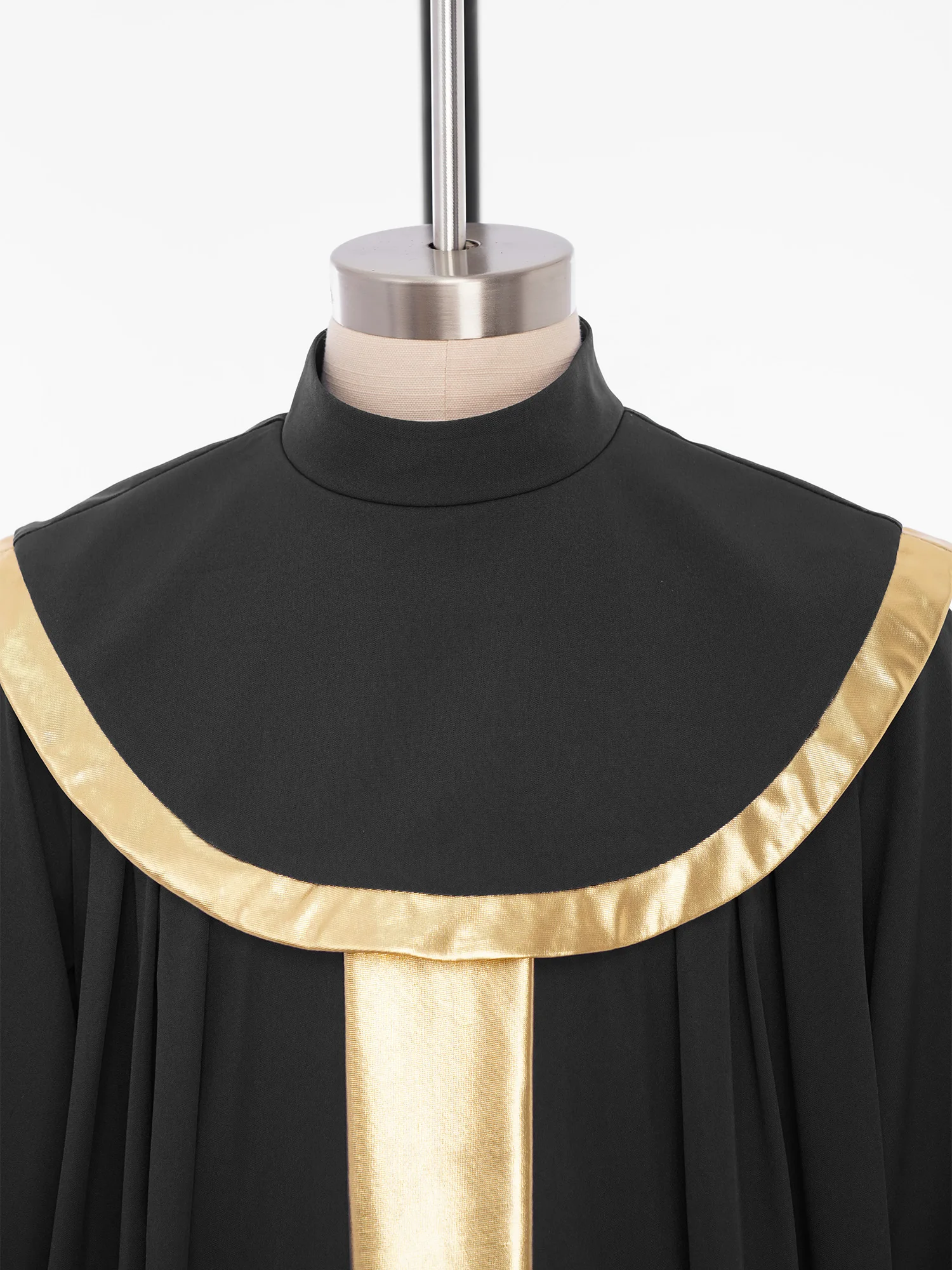 

Boys Girls Graduation School Celebrations Ceremony Gown Long Sleeve Zipper Church Worship Choir Robe Halloween Cosplay Costume