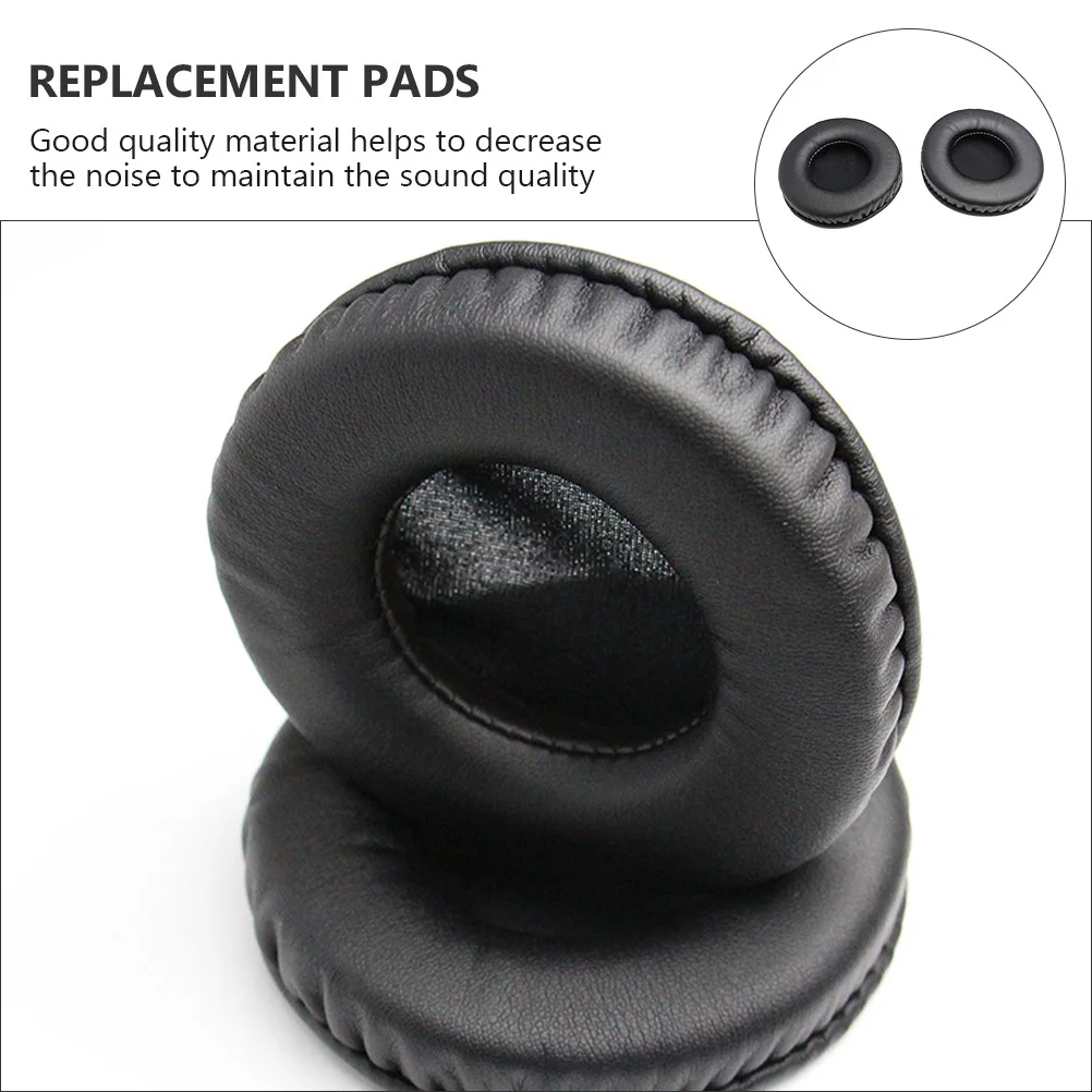 

1Pair Headphone Sponge Covers Comfortable Replacement Pads for Noise Isolation Soft Ear Cushions Universal Fit Stylish Design