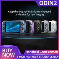 Odin 2 big screen joystick game console 8000mAh battery 6 inch IPS touch screen Android 12G 256G Wifi Holiday gift