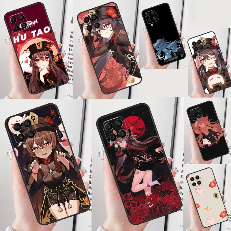 Hu Tao Genshin Impact Cartoon For Samsung Galaxy M14 M34 M54 M15 M35 M55 M13 M23 M33 M53 M31 M51 M20 M12 M52 M06 M16 Case