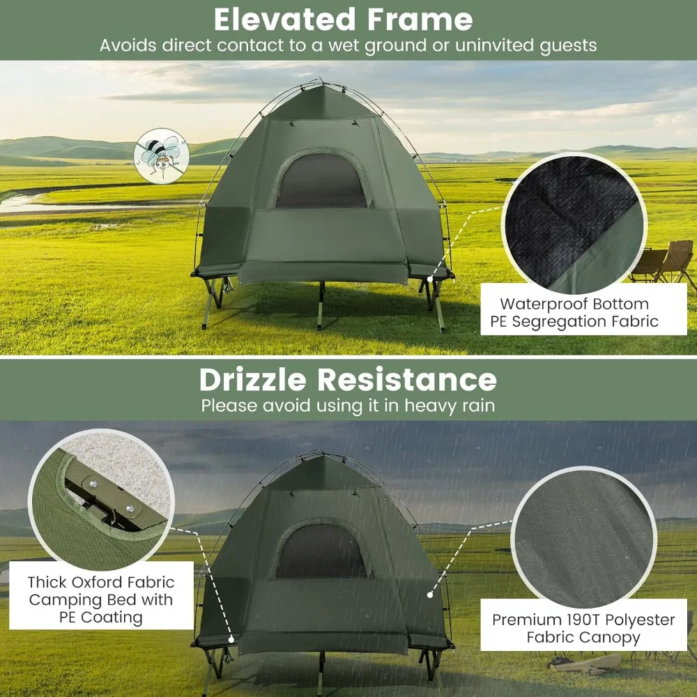 Elevated Camping Tent Cot 4