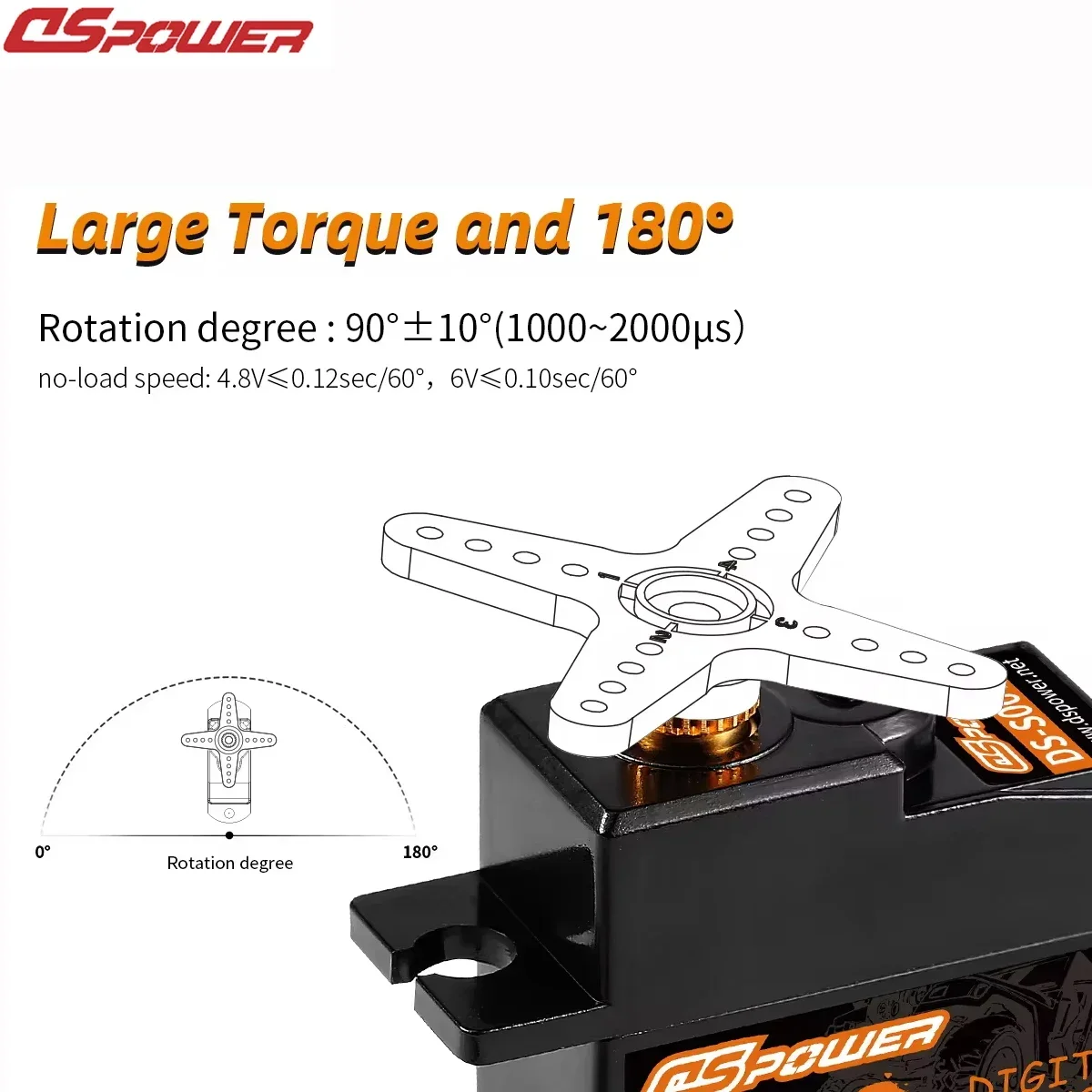 DSPOWER 17g 21g Servo Digitale 4.2KG Motore Ingranaggi In Metallo per 1/16 1/18 RC Crawler Auto HYPER GO WLTOYS 144001 MN99 MN86 MN82 Robot