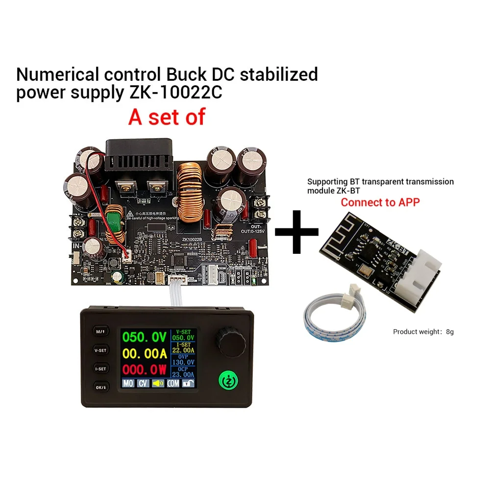 ZK-10022C 125V 22A 1500W Adjustable DC Stabilized Voltage Constant