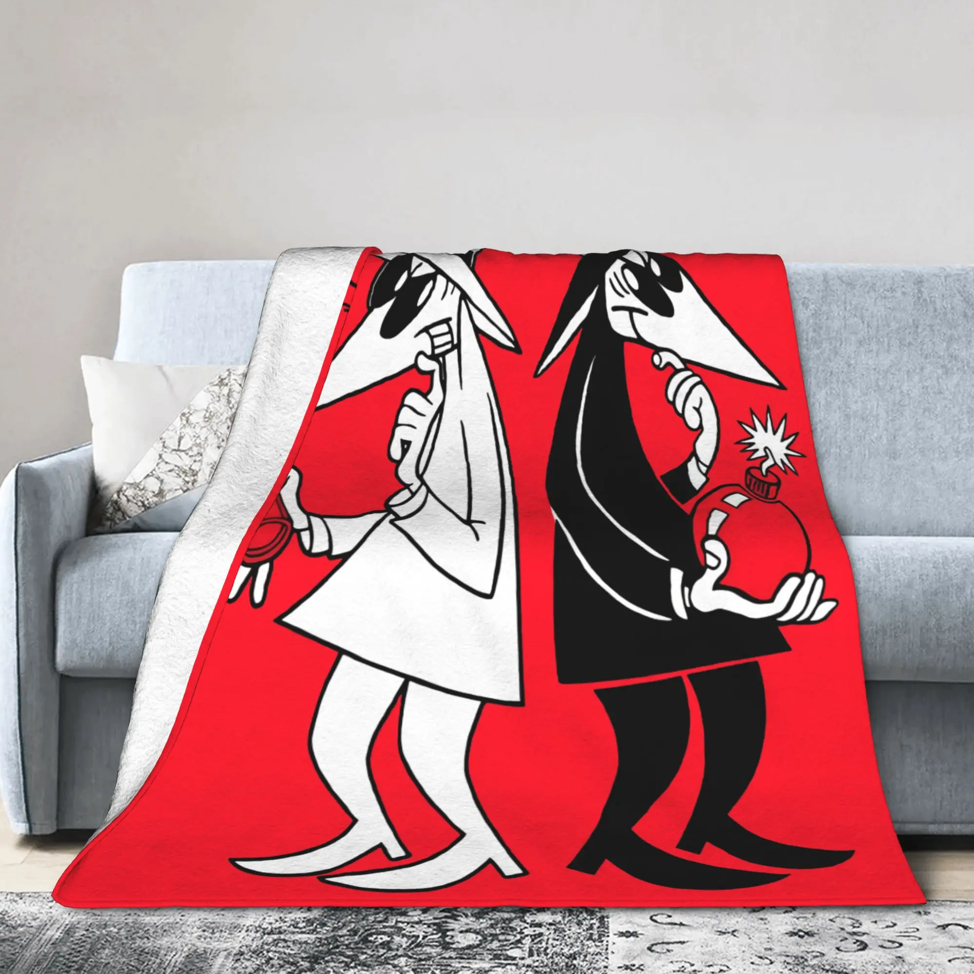 Spys Manga Blankets   Flannel Throw Blanket Bedroom Sofa Decoration Lightweight Bedsprea