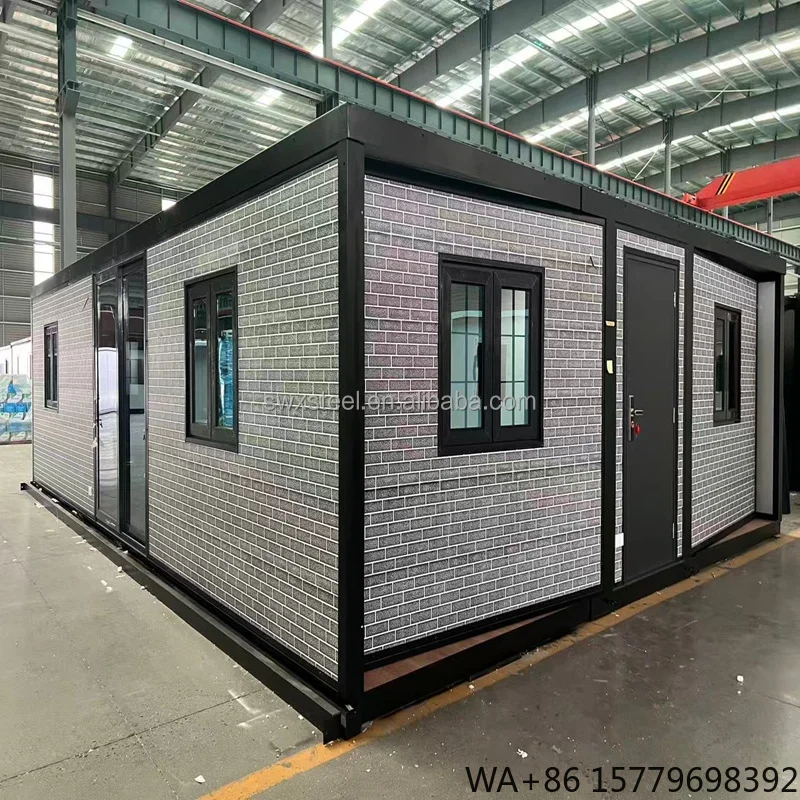 Australian Standard Modern 20ft 30ft 40ft Modular Prefabricated House Expandable Granny Sleeping House for Hotel