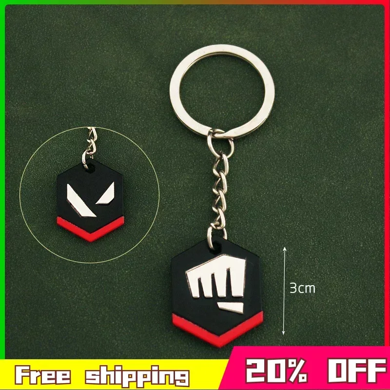 Valorant Game Peripheral Keychain Fist Badge Sword Pendant Accessories Keychain Model Weapon Model Game Periphery Gifts Kids Toy